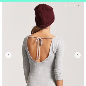 FINAL SALE NWT Forever 21 Bodycon Tie Back Dress